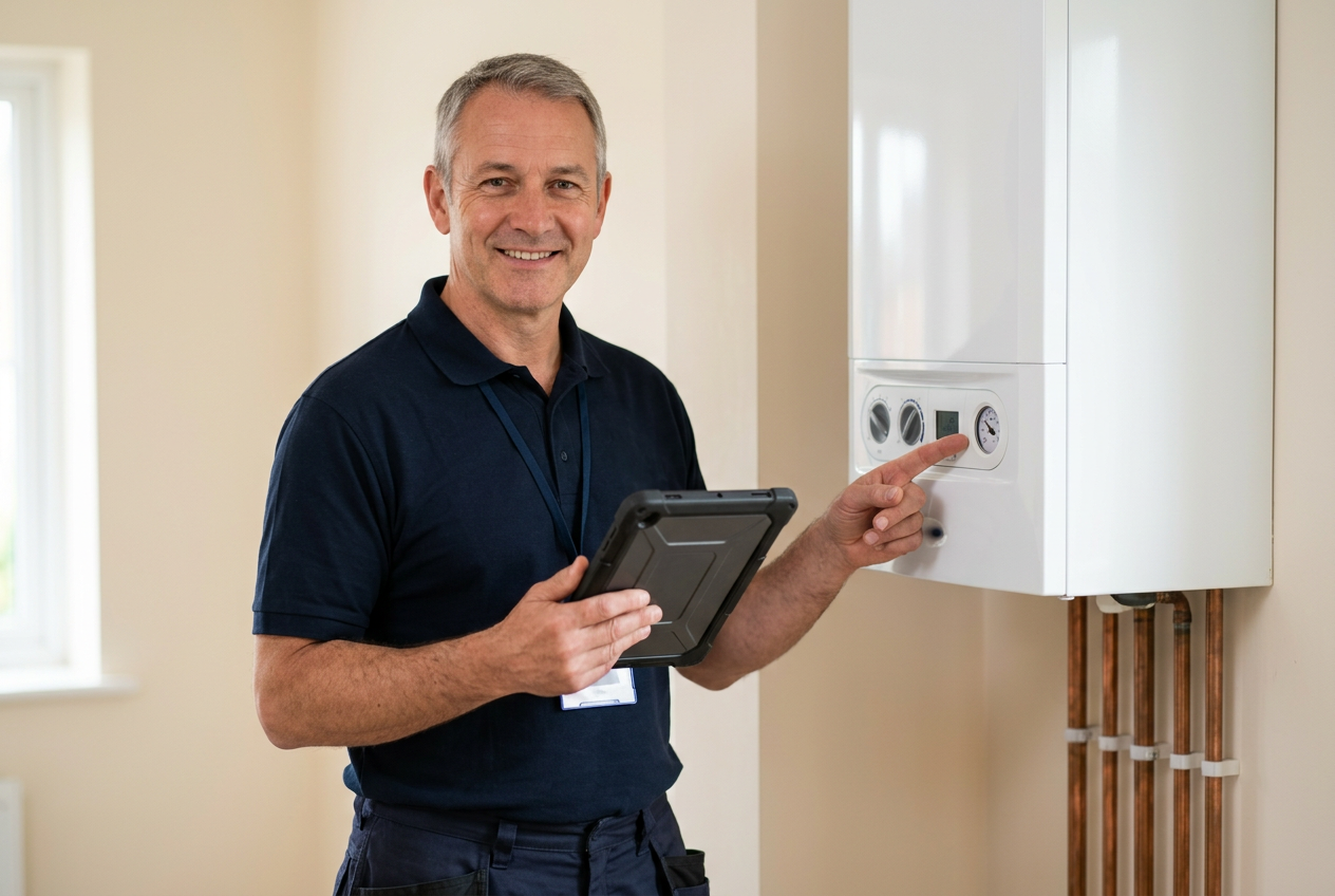 Gas safety certificate documentation process